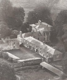 Aerial view of Wardenstown House, County Westmeath 