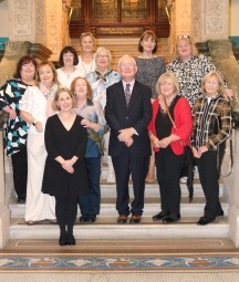 Group shot of attendees at A Little Lifetime event