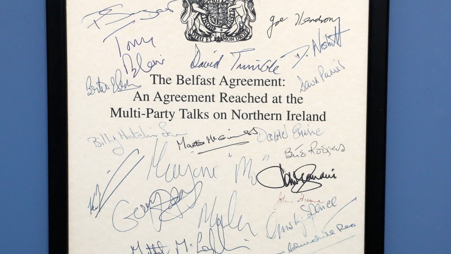 The Belfast Good Friday Agreement National Library Of Ireland   Am8i3056 