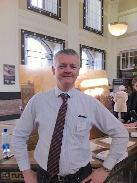 James standing in GPO