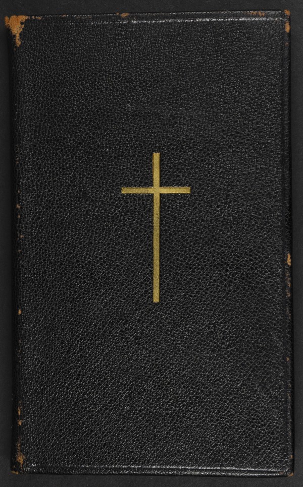 Book with cross on the cover