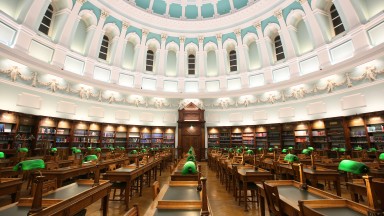 View of Reading Room.