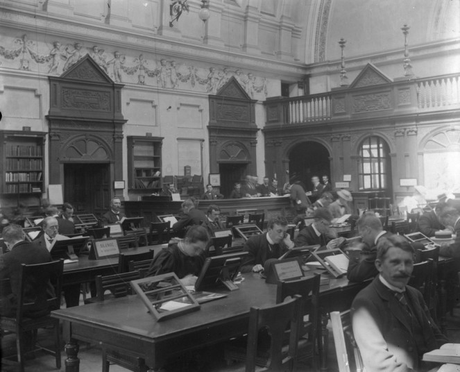 James Joyce was a familiar figure in the Reading Room here at the National Library of Ireland.