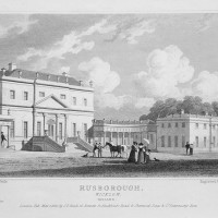 Print of Russborough House.