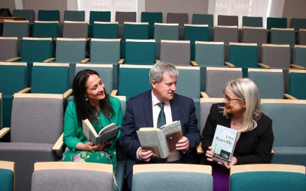 Minister Martin, Minister O’Donnell and Dr Audrey Whitty
