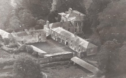 Aerial view of Wardenstown House, County Westmeath 