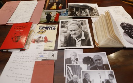 Spread of materials on a table